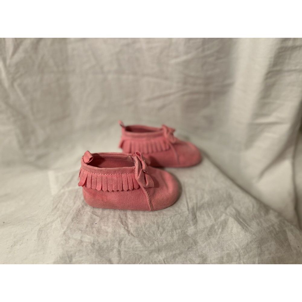 Children's Place Toddler Girl Pink Mocassin Boot Sz‎ 3-6 Mo